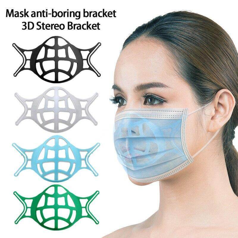 Silicone 3D Breathable Face Mask Filter