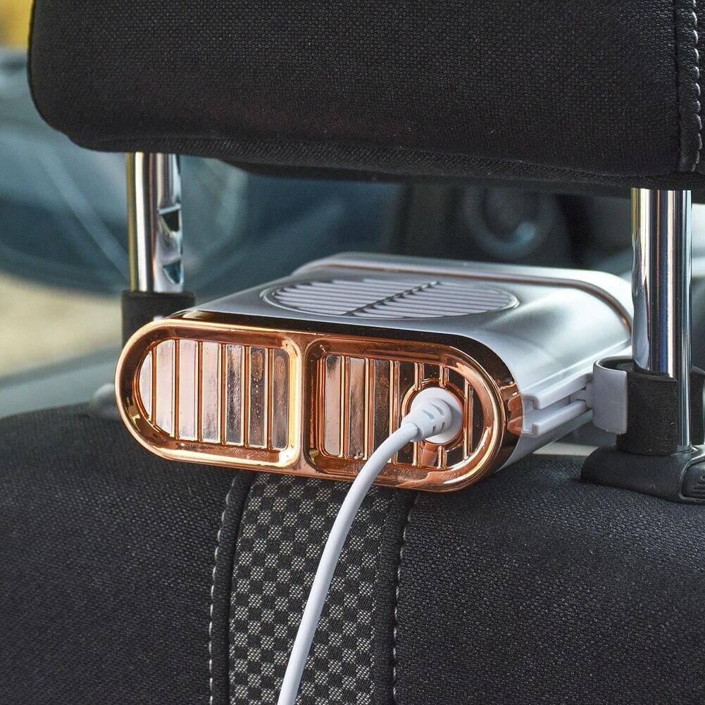 Car Back Seat Cooler USB Air Fan