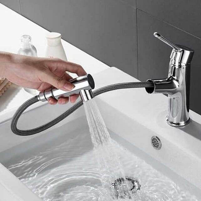 Luxury 360 Rotating Pull Out Sink Faucet