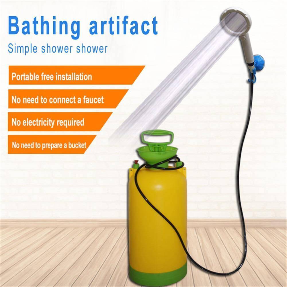 Outdoor Portable Self-Priming Simple Shower - UTILITY5STORE