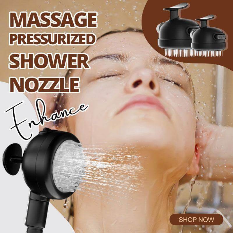 Adjustable High Pressure Massage Shower Head