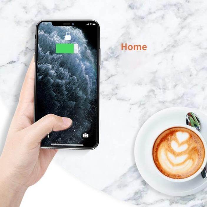 Suction Powered Smartphone Wireless Charger