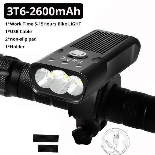 Rechargeable Bike Front Light USB