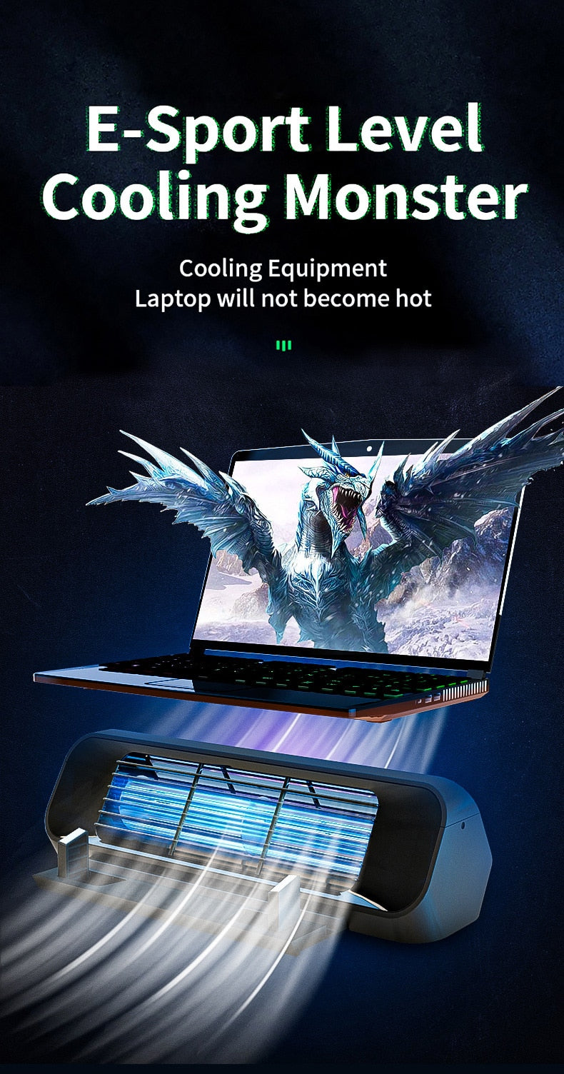 Laptop Gaming Turbo Boost Cooler - UTILITY5STORE