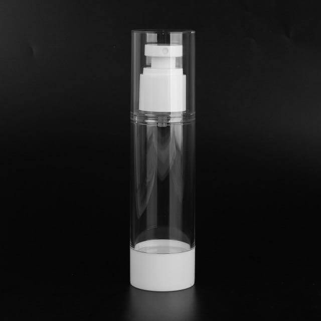 Reusable Clear Travel Airless Pump Bottle Spray