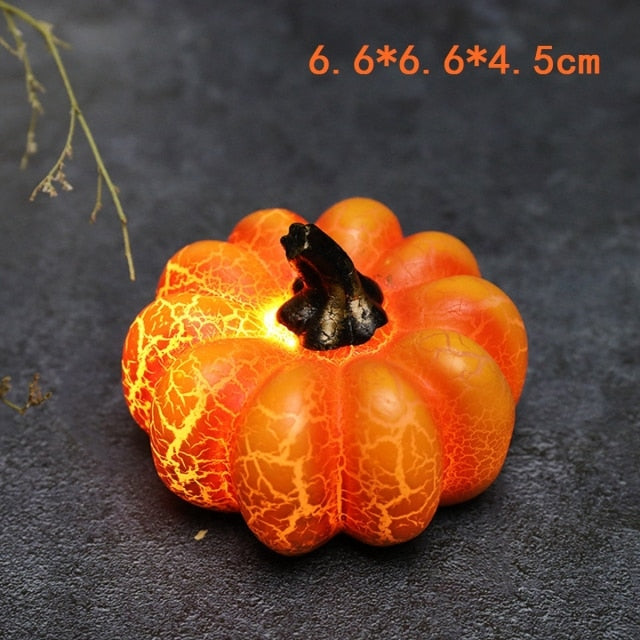 LED Scary Pumpkin Halloween Candle Light