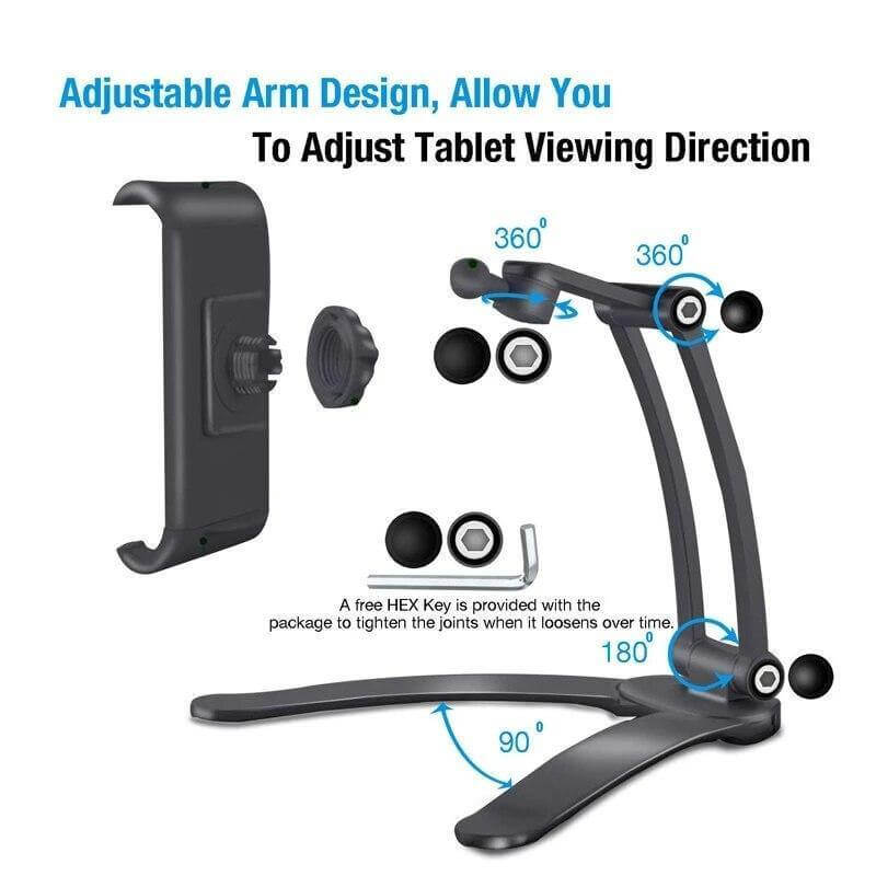 Universal Wall Mounted Desk Phone Tablet Holder