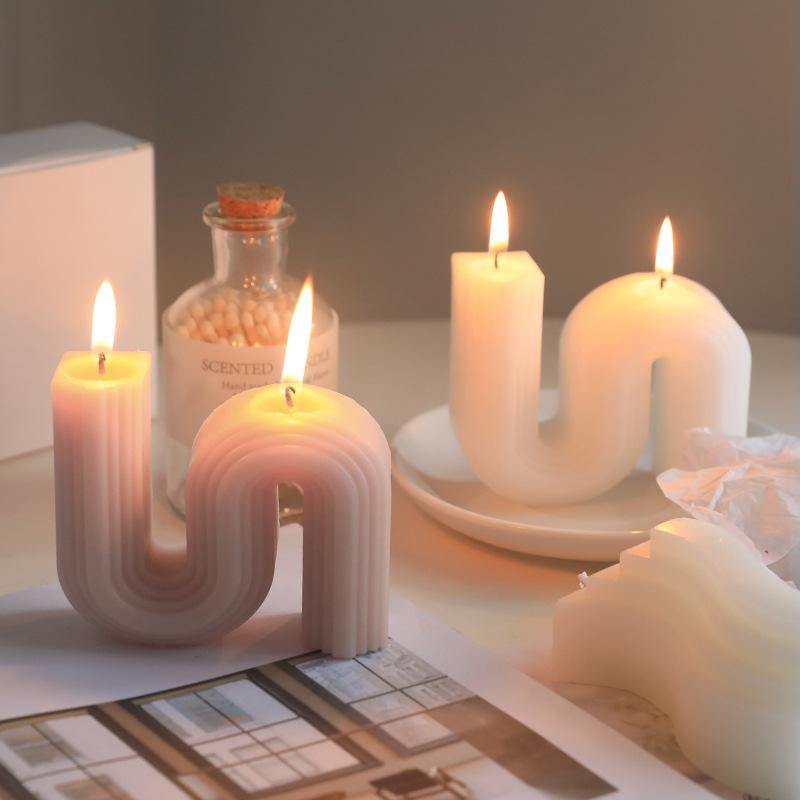 DIY Geometric Aromatic Candle Mold
