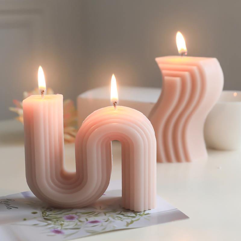 DIY Geometric Aromatic Candle Mold