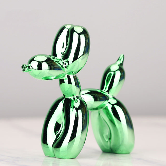 Nordic Resin Balloon Dog Figurines