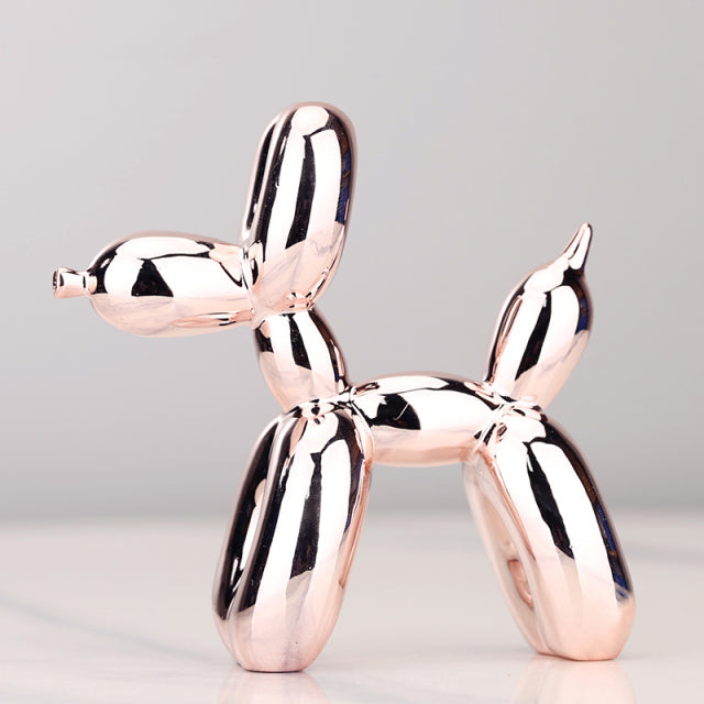 Nordic Resin Balloon Dog Figurines