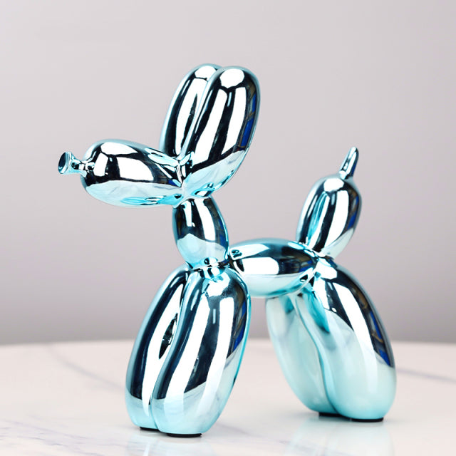 Nordic Resin Balloon Dog Figurines