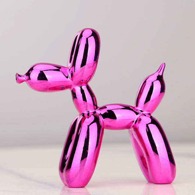 Nordic Resin Balloon Dog Figurines