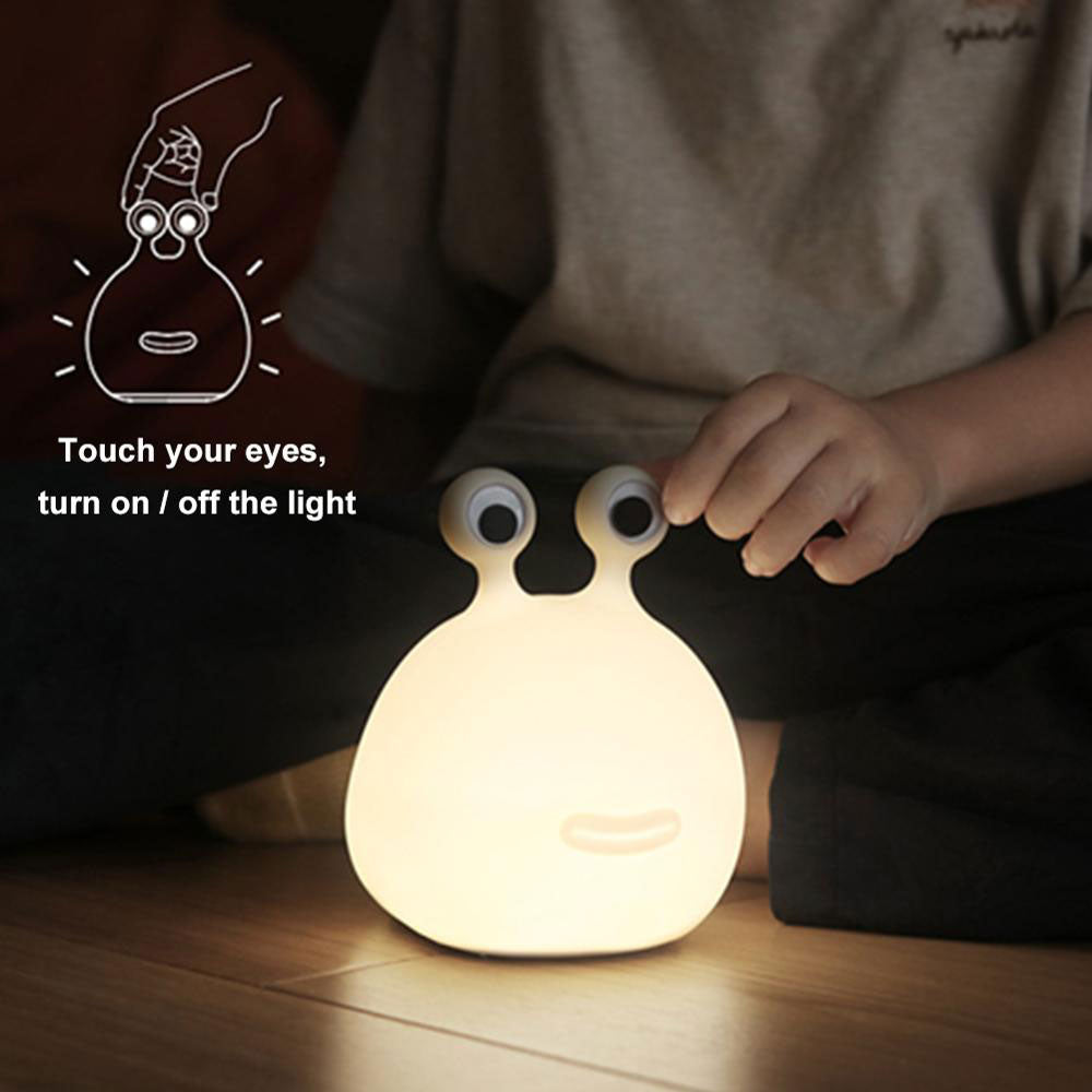 Led Cute Slug Touch Night Lamp