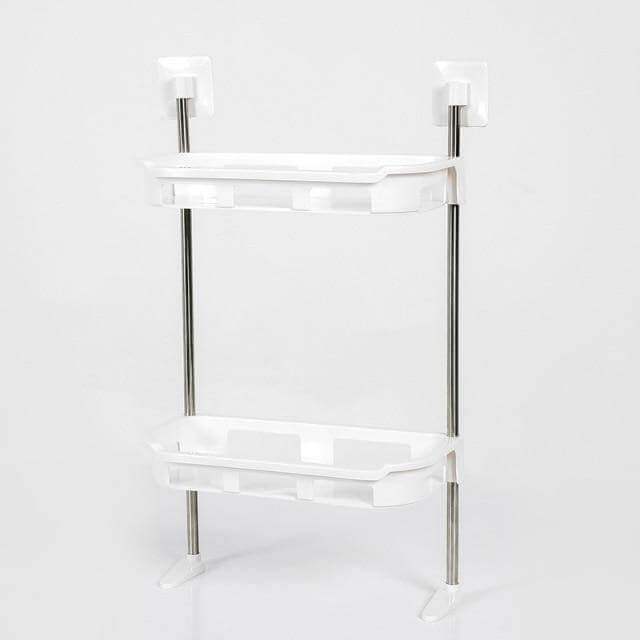 Multilayer Wall-mounted Bathroom Shelf Organizer Rack