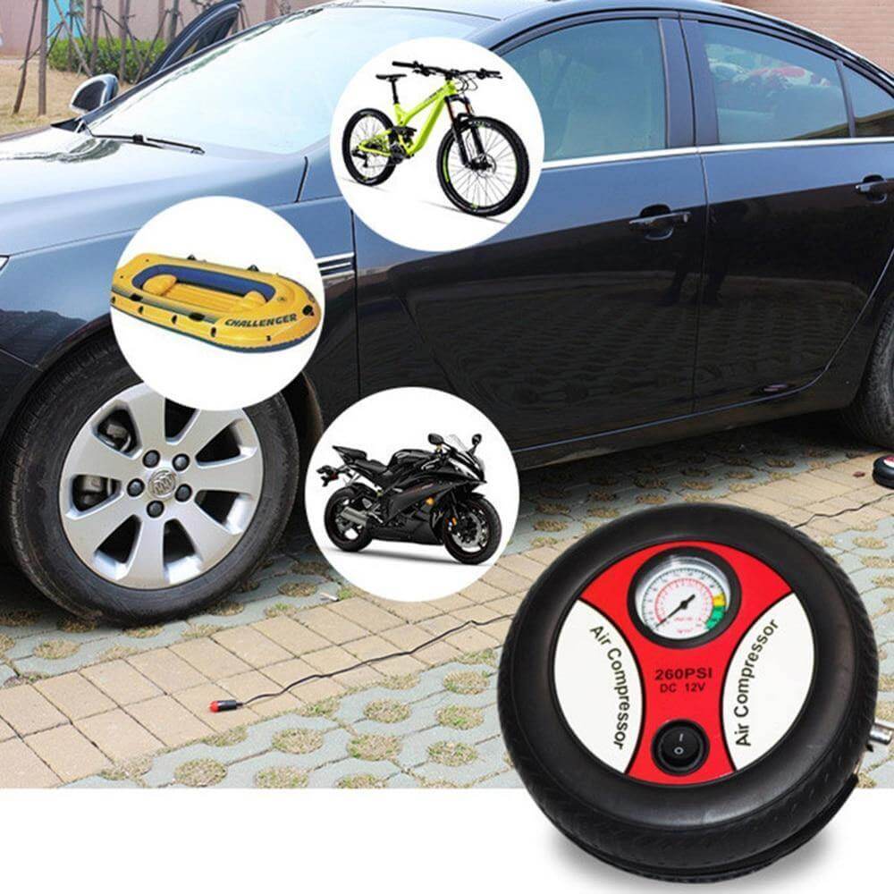 Portable Car Tire Air Compressor Machine