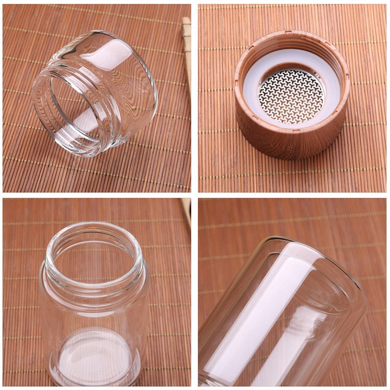 Simple Portable Glass Tea Infuser