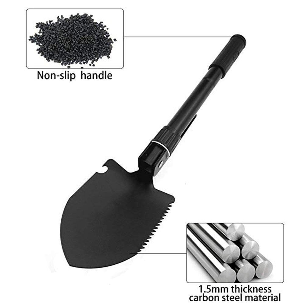 Portable Folding Garden Helper Shovel