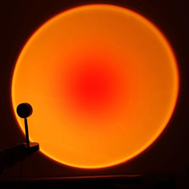 Remote Control Sunset Atmosphere LED Lamp