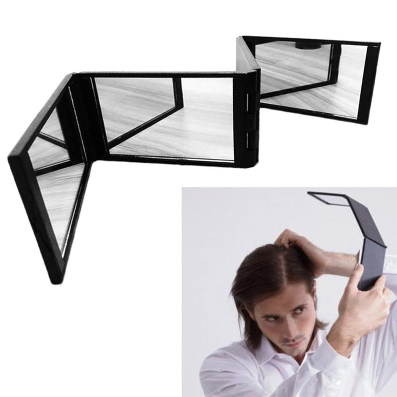 Foldable Handheld Pocket Makeup Mirror