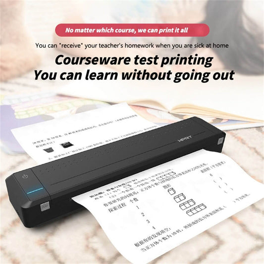 Portable Mini Bluetooth Thermal Printer with Built-in Battery