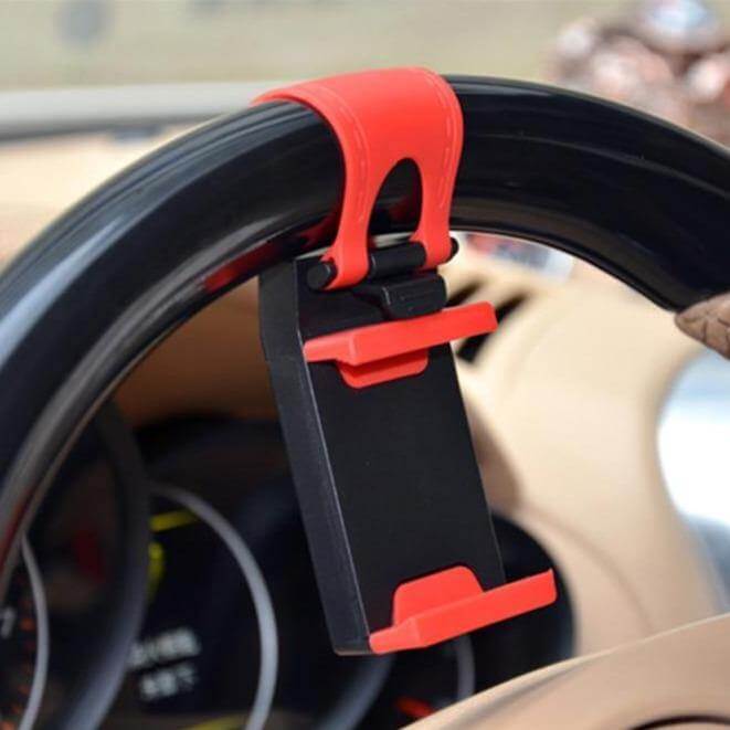 Universal Car Steering Wheel Phone Holder