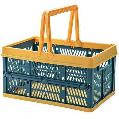 Foldable Easy Shopping Folding Basket