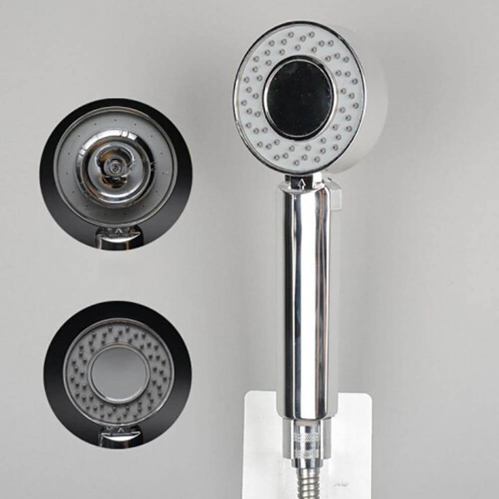 Double-Sided High Pressure Soap Dispensing Shower Head