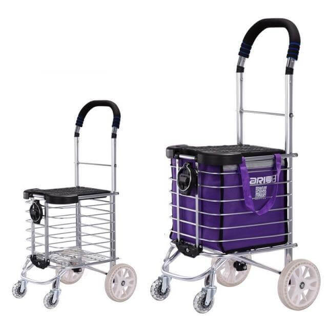 Easy Carry Climbing Wheeled Shopping Cart