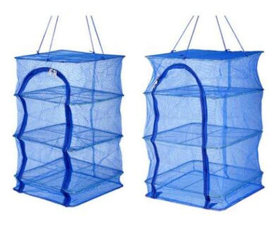 Foldable Multi-Layer Outdoor Fishing Net Rack