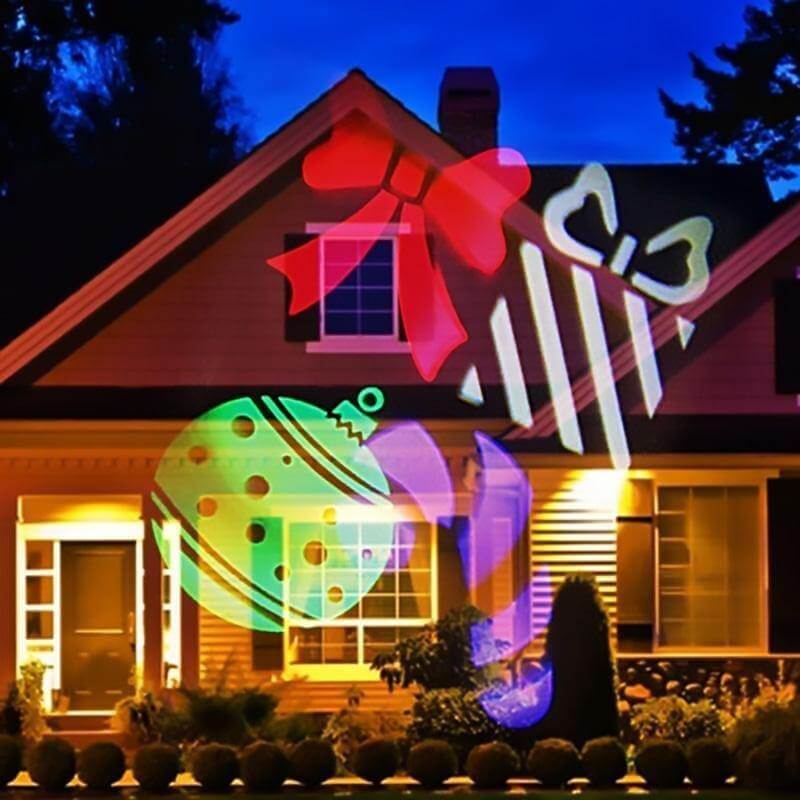 LED Halloween Decoration Landscape House Projector