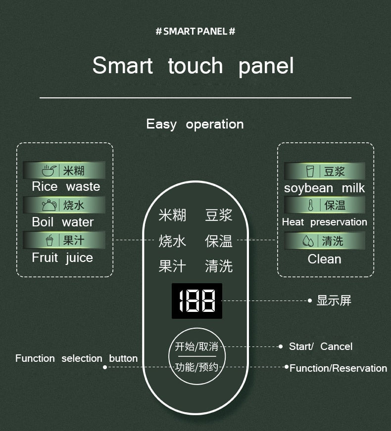 Smart Blender Mini Soy Maker Machine