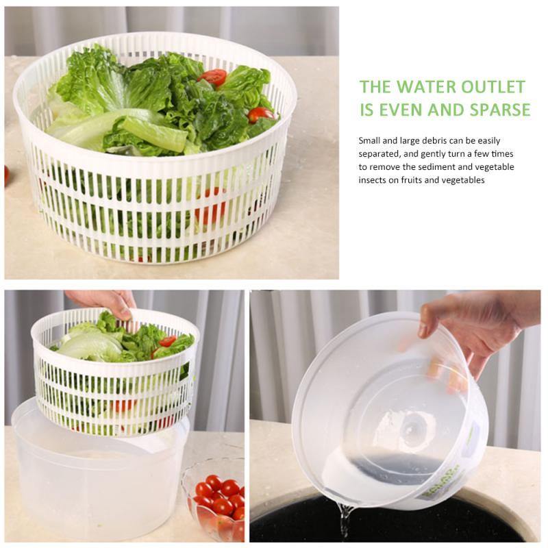 Rotatable Vegetable Easy Drainer Box