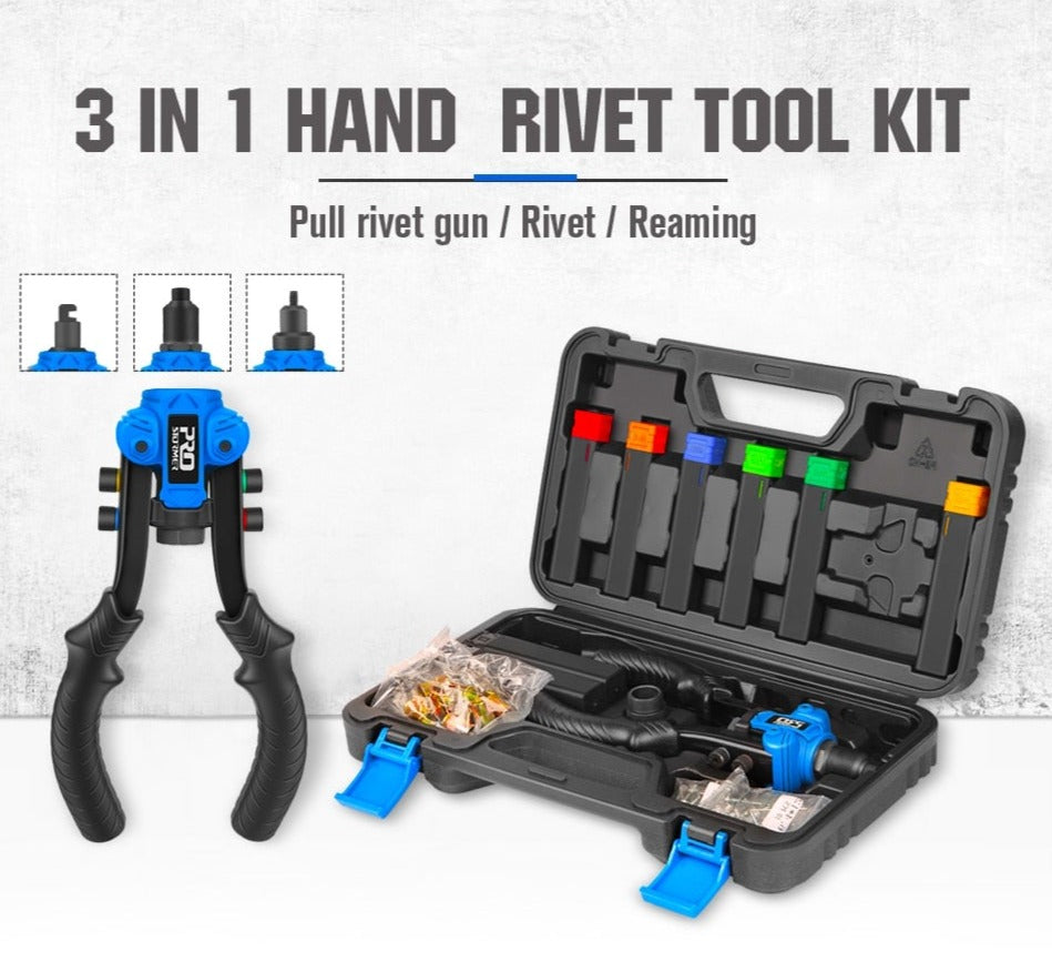 3in1 Hand Rivet Nut Tool Set - UTILITY5STORE