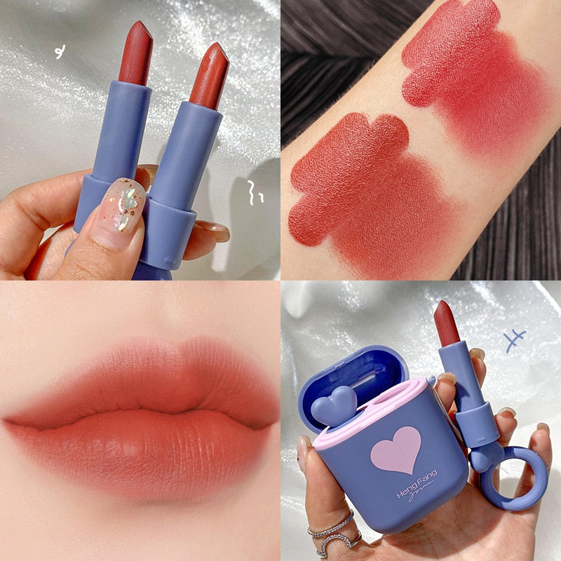 Matte Charm Heart Lipstick