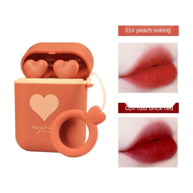 Matte Charm Heart Lipstick