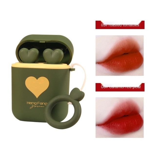 Matte Charm Heart Lipstick