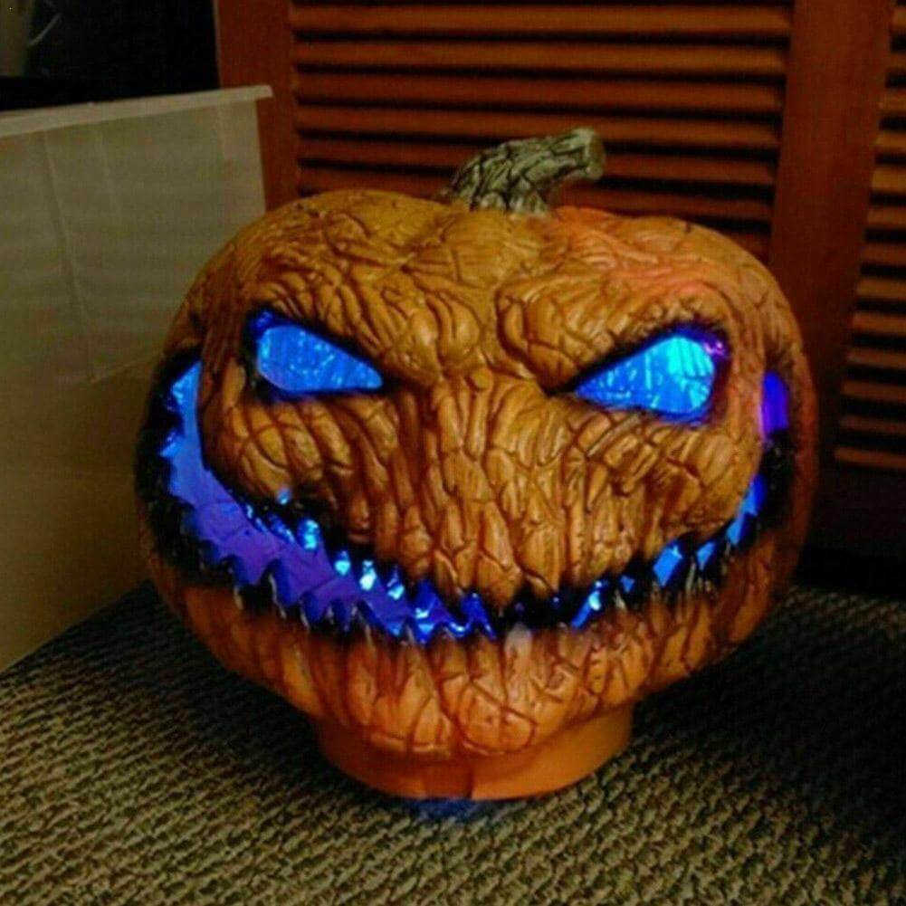 LED Scary Halloween Pumpkin Decoration