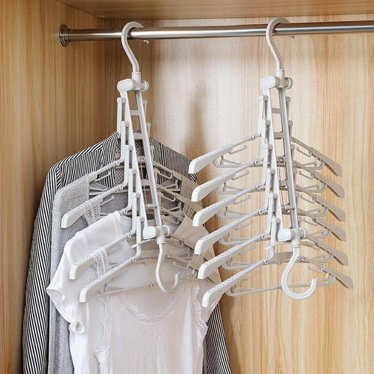 Foldable Non Slip Easy Storage Smart Clothes Hanger