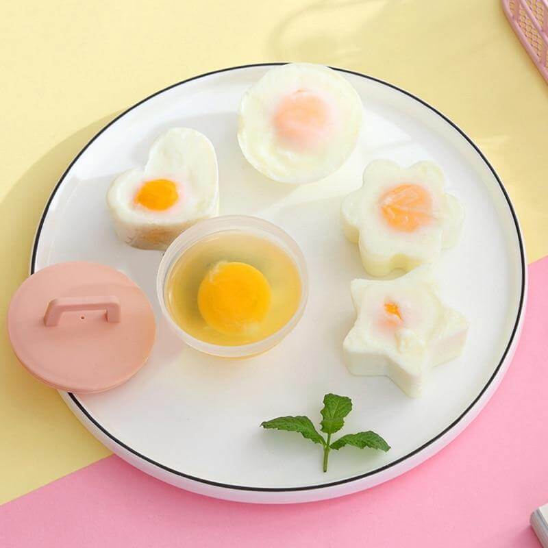 4pcs Silicone Steamed Egg Cooker