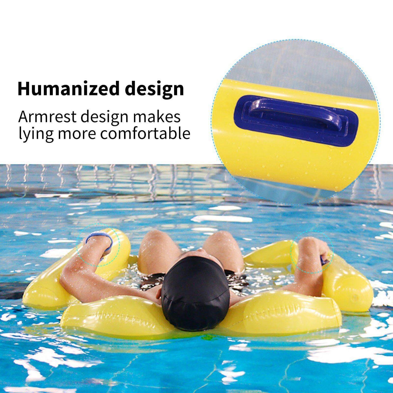 Inflatable Floating Water Lounger Hammock