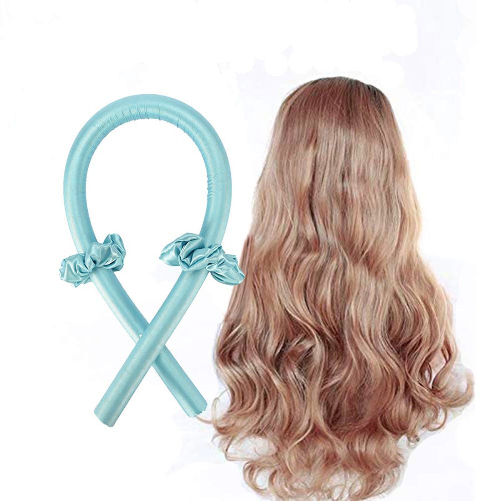 Heatless Silk Hair Roller Headband