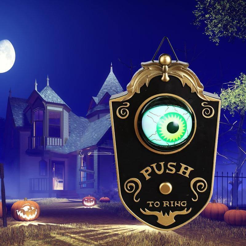 One-Eyed Luminous Glowing Halloween Doorbell