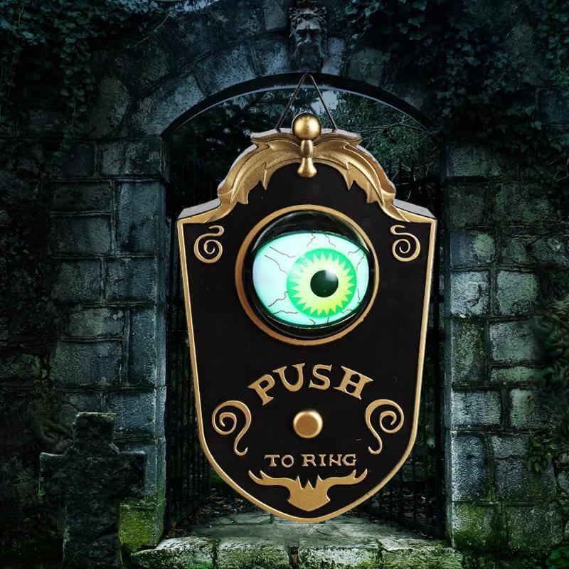 One-Eyed Luminous Glowing Halloween Doorbell