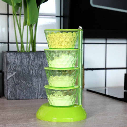 Multi-Layer Creative Rotating Seasoning Storage Box