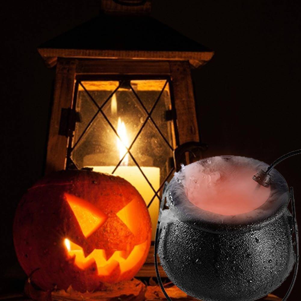 LED Colorful Halloween Smoke Humidifier Machine