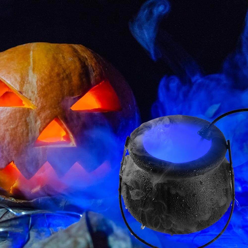 LED Colorful Halloween Smoke Humidifier Machine