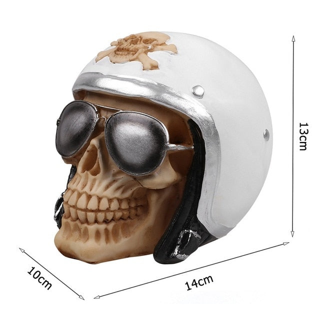 Skull Resin Skeleton Halloween Decoration