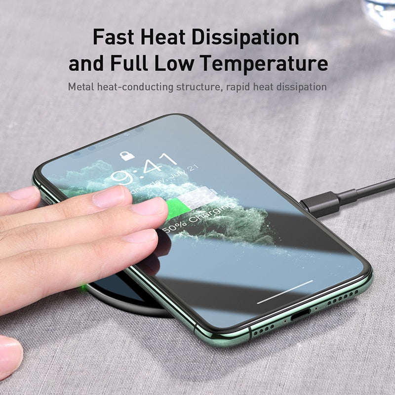 Transparent Wireless Fast Charger