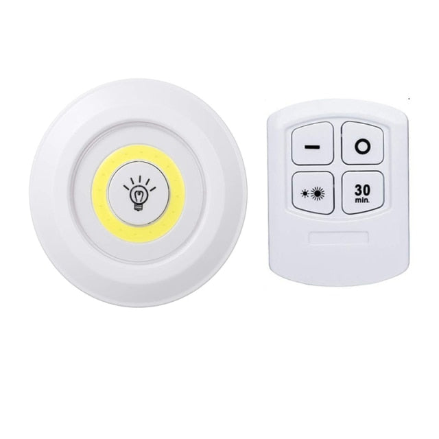 Remote Control Mini Cabinet Dimmable Night Light